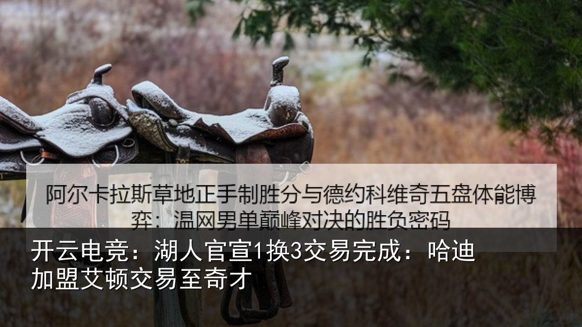 开云电竞：湖人官宣1换3交易完成：哈迪加盟艾顿交易至奇才